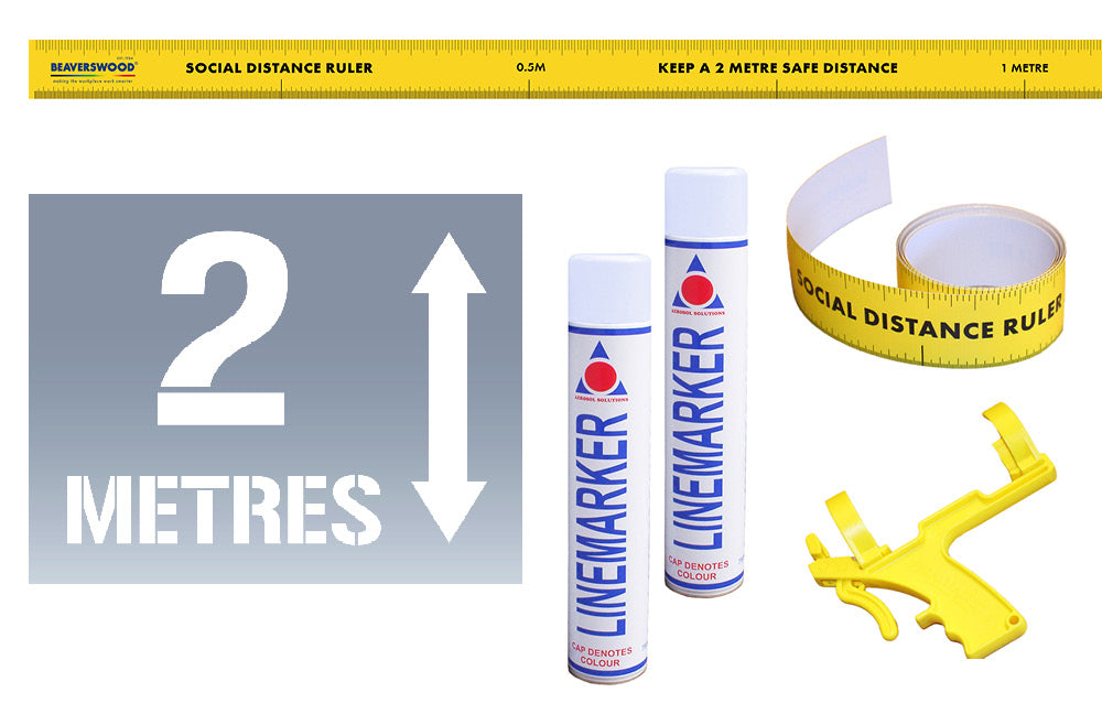 Social Distance Stencil Kits