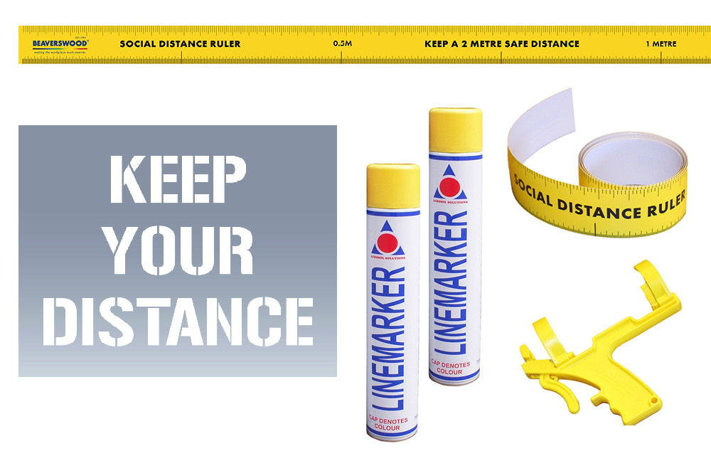 Social Distance Stencil Kits