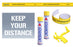 Social Distance Stencil Kits