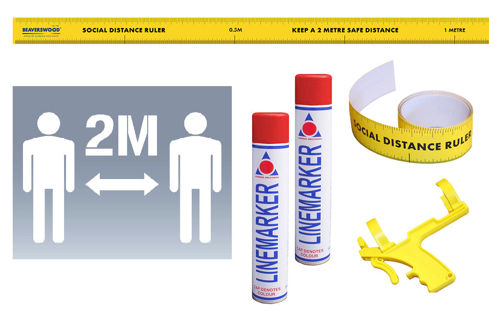 Social Distance Stencil Kits