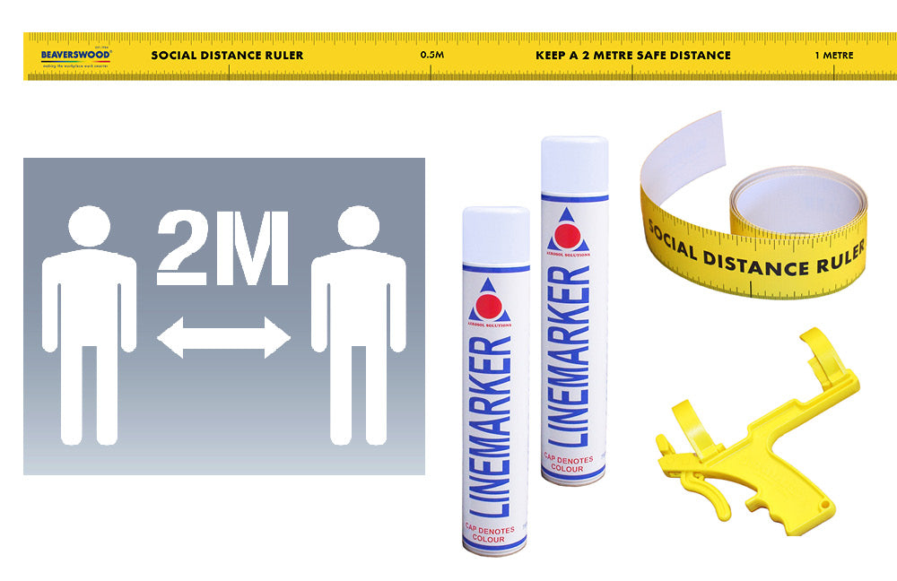 Social Distance Stencil Kits