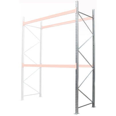 Pallet Racking Bay Kits Spares Frames 900mm 1100mm deep